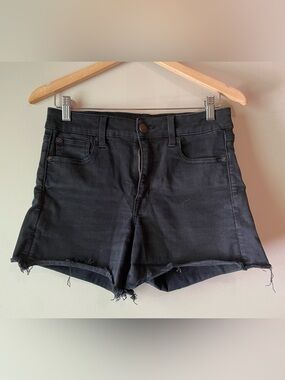 🐱 American Eagle | Black High Rise Jeans Shorts